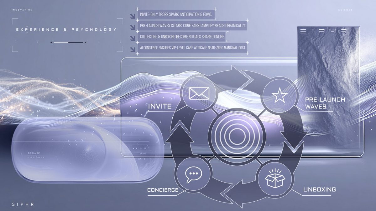 SIPHR experience and psychology investor-deck slide